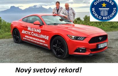 Svetový rekord v úspornosti zdolal Mustang: 1249 km, 1 nádrž, spotreba pod 5 litrov! 