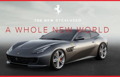 Zabudni na Ferrari FF: Ferrari GTC4 Lusso je tu!