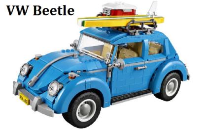 Automobilový darček? Model VW Beetle z lega!