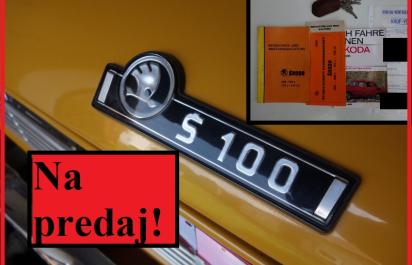 Ojazdená Škoda 100 ako nová!