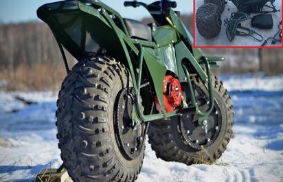 Video: Skladací motocykel z Ruska - Taurus 2x2! 