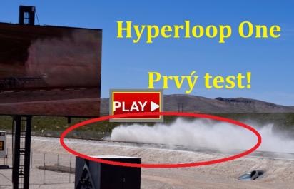 Video: Prvý test trate Hyperloop!