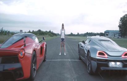 Brutálny drag race: Chorvátsky superšport vs. Ludicrous mód Tesly vs. LaFerrari! 