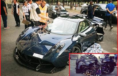Najvzácnejšie Pagani Huayra: Drsná havária jediného exemplára!