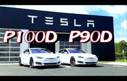 VIDEO: Tesla P100D vs. Tesla P90D