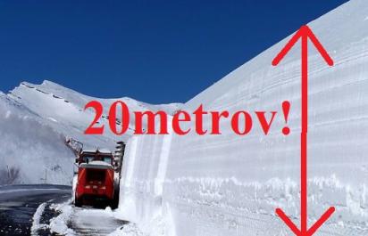 20 metrov snehu v Japonsku: Zlaté Slovensko! *Vtip