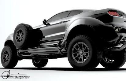 Takto prerobený Mustang si ešte nevidel! Je najväčší na svete a má 4x4!