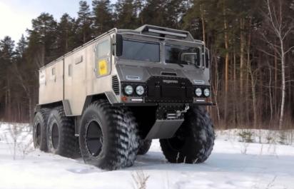 Burlak 6x6, gigant, ktorý chce pokoriť Severný pól!