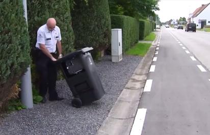 V Belgicku vás polícia nameria kanvou na odpadky!
