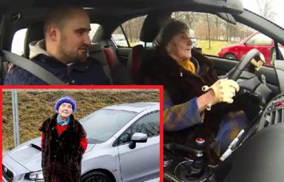 Video: 81-ročná babička vs. 300-koňové Subaru WRX STI! 