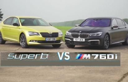 Najrýchlejšia Škoda vs. najrýchlejšie BMW! Porazí Superb M7? 