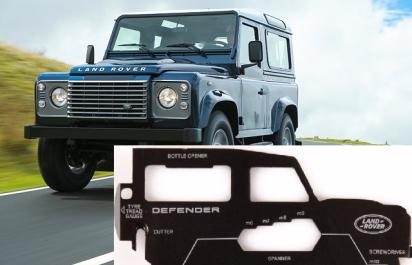 Najlacnejší Defender: Univerzálny + funčkný chyták Land Roveru za 15€!