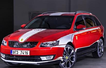 Škoda Octavia Combi Ferrari: Lapač pohľadov za zlomok ceny!