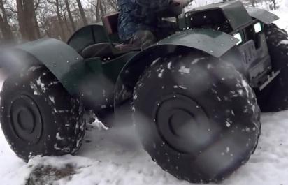 Šialene lacné terénne vozidlo z Ruska: Cena len 2000 €!