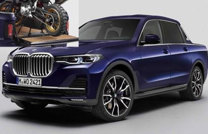 BMW X7 pick-up: 5,15 m luxusu v netradičnej podobe