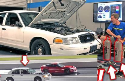 Policajný Ford po prerábke: Čo dokáže delo s výkonom 1 000 koní?