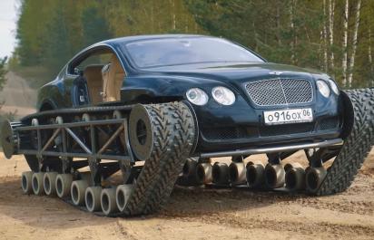 VIDEO: Rusi prestavali Bentley na tank!