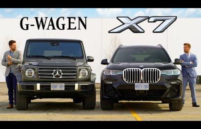 Súboj titánov: 2019 BMW X7 vs. Mercedes G-Class!
