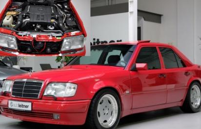 Rarita na predaj: 24-ročný Mercedes E 60 AMG W124