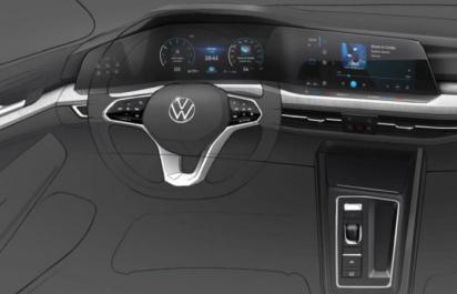 VW Golf VIII už v roku 2020, interiér bude revolúciou!