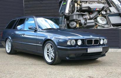 Combi rarita: Vzácne BMW E34 M5 3.8i Touring na predaj!