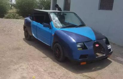 Najtragickejšia kópia Veyronu všetkých čias! Za 5 100€!
