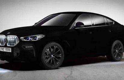 Nové BMW X6 Vantablack: Najtmavšia čierna na svete!