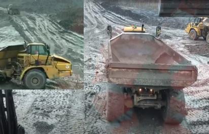 Video: Driftovanie na blate so 40 t vážiacim kolosom!