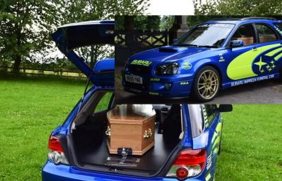 Štýlová posledná jazda: Subaru Impreza pohrebák 