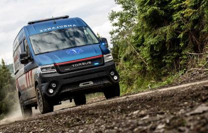 Torsus Terrastorm je Volkswagen Crafter s terénnymi schopnosťami