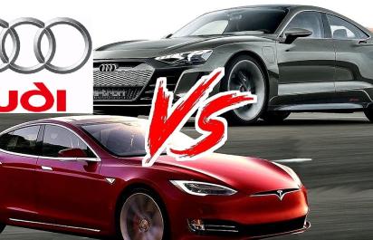 Kopíruje nielen Čína: Audi predstavilo nemeckú Teslu so 4 kruhmi v znaku!