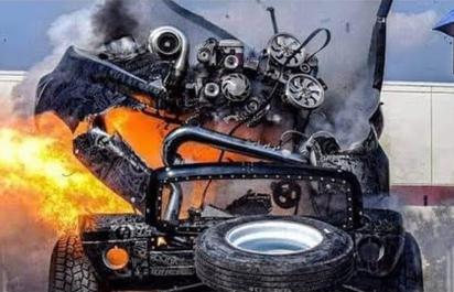 Explózia motora: Pokus o zvýšenie výkonu dízla na 3 000 koní