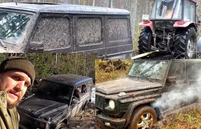 Ruský test odolnosti: Podarilo sa zničiť nezničiteľný Mercedes? 
