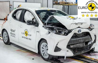 Toyota Yaris: Skvelé výsledky v crash teste!