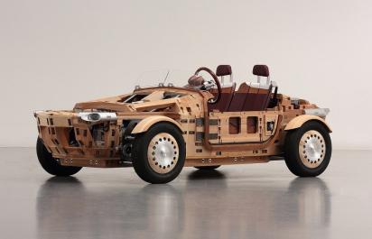 Najvzácnejšia Toyota: Vyrobená z dreva bez klincov a skrutiek