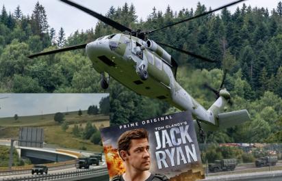 Armádne mašiny a helikoptéry: Natáčanie amerického filmu na D3! 