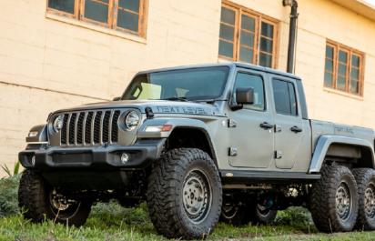 Konkurencia Mercedesu-Benz G63: Next Level Jeep Gladiator 6X6 beštia!
