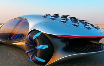 Mercedes Avatar: Futuristická raketa z budúcnosti s pohybom do všetkých strán! 