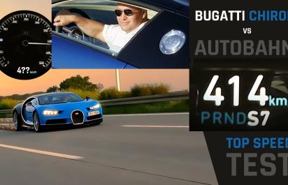Rekord: Milionár z ČR prevetral Bugatti Chiron pri rýchlosti 414 km/h! 