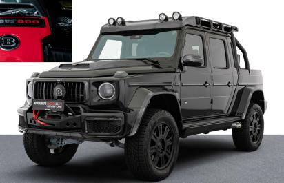 Portálové nápravy, 800 koní: Predĺžené hyper delo Brabusu za 726 260 €!