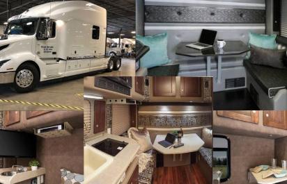 Splnený sen profi vodičov: Sprcha a luxusné bývanie na kolesách!