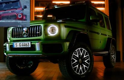 Mercedes-AMG G 63 4x4² kladivo: 220 km/h, brodenie v 1 m hlbokej vode!