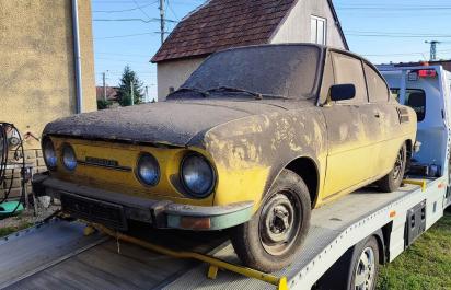 Objavená po 23 rokoch: 48-ročná Škoda 110 R Coupé rarita!