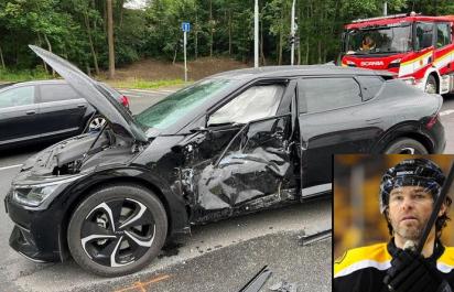 Jágr otestoval Kiu EV6 v drsnej havárii: Svetové auto roka 2022 sa osvedčilo!  