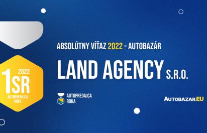 Zoznámte sa s víťazom ankety Autopredajca roka Land Agency