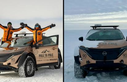 Extrémny auto test: 30 000 km - zo severného na južný pól!