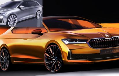 Nová Škoda Superb: Prvé foto pred premiérou!