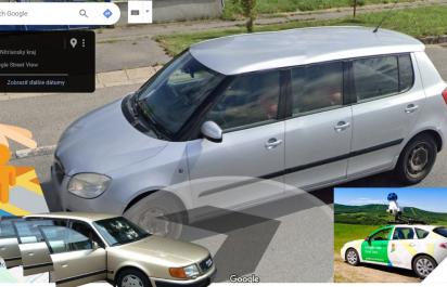 7-dverová Fabia: Rarita na Google mapách v SR