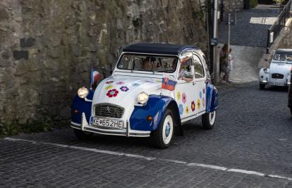 Banská Štiavnica patrila kačiciam (Citroën 2CV)