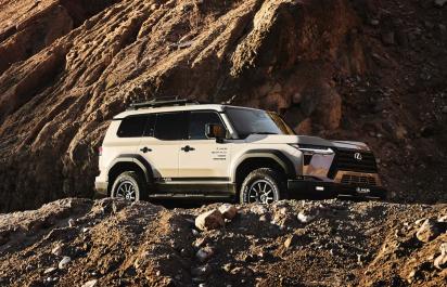 Aj Lexus zvláda terény, tento GX 550 je dôkazom